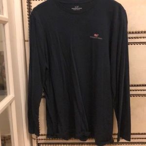 Vineyard Vines kids XL blue shirt